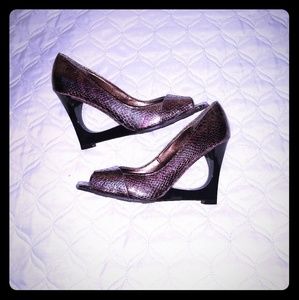 Mossimo Metallic Wedges